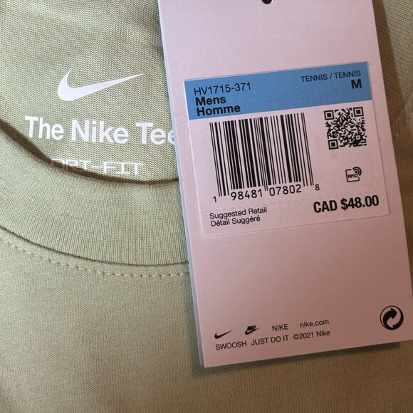 Nike - Dri-FIT Nike Court Men's T-Shirt - Medium - NWT - Picture 4 of 4